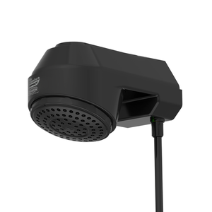 Ducha Chuveiro Eletrônica Compact Jato Amplo Inclinado Potência 5500w/127v Preto Durín