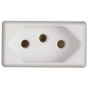 Ver imagem 1 de Interruptor e Tomada 20a Liz Bege Tramontina Completo Pronto Tramontina