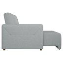 Ver mais imagens de Sofá Swift 2 Lugares Retrátil 192cm Cinza Claro Linho Sallar Home