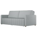 Ver imagem 5 de Sofá Swift 2 Lugares Retrátil 192cm Cinza Claro Linho Sallar Home