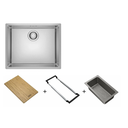 Ver imagem 1 de CUBA FRANKE DE EMBUTIR LINEA 50x40 C/ ACESSÓRIOS ALL-IN 18070