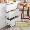 Ver mais imagens de Buffet Cômoda 9 Gavetas Madeira 200x90cm Sun Yescasa Branco
