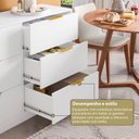 Ver mais imagens de Buffet Cômoda 9 Gavetas Madeira 200x90cm Sun Yescasa Branco