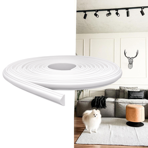 Rodameio Boiserie EVA Autocolante 2,3cm Rm61 3 Metros MeuRodapé