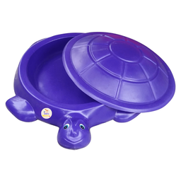 Piscina de Areia, Agua e Bolinhas Tartaruga com Casco Roxa + 50 Bolinhas - 4