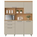Ver imagem 2 de Kit Cozinha Nobreza com 5 Portas 2 Gavetas 160cm Nesher