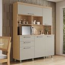 Ver imagem 1 de Kit Cozinha Nobreza com 5 Portas 2 Gavetas 160cm Nesher