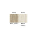 Ver imagem 4 de Guarda Roupa 1 Porta c/ Prateleiras - Módulo Dormitório Master - Guarda Roupas Modulado Luciane:Árti