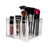 Pote Acrílico Porta Pincéis Maquiagem com 9 Nichos Centauri Acrílicos PP-09 - 2