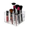 Pote Acrílico Porta Pincéis Maquiagem com 9 Nichos Centauri Acrílicos PP-09 - 6