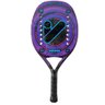Raquete de Beach Tennis Vammo Pro Club Carbon 3k - Roxa + 3 Bolas Beach Tennis e Capa - 2