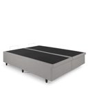 Ver mais imagens de Cama Box com Baú King 193x203 com Pistão a Gás Courino Linho