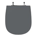 Ver imagem 1 de Assento Sanitário Poliéster para Louça Sabatini (icasa) Aço (reb. Oculto) Cinza Escuro