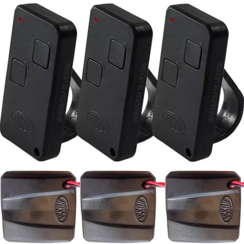 3 Controle 2 Canais + 3 Tx Car Farol Luz Alta Carro Moto Ntx Dz Nano Atto Dz3 Dz4 Bv Nano Rossi
