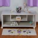 Ver imagem 2 de Tapete Infantil Menininha Lilás 45X100cm Antiderrapante FASTLAR
