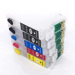 Cartucho Recarregável Jetw T33 Para Epson - Com Tinta 4 x 100ml - 5