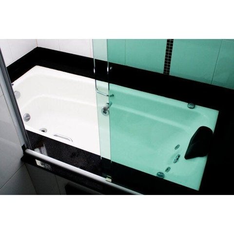 Banheira Acrilbath 180 c/Hidro Standard Branco Ouro Fino