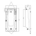 Ver imagem 3 de Banheira Acrilbath 180 c/Hidro Standard Branco Ouro Fino
