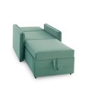 Ver mais imagens de Poltrona Icaria 3 em 1 Poltrona Chaise Cama Verde Estofama