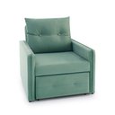Ver imagem 6 de Poltrona Icaria 3 em 1 Poltrona Chaise Cama Verde Estofama