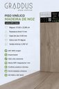 Ver imagem 2 de Piso Vinilico Click 5mm Spc Madeira de Noz Graddus (122 x 22,80cm) Cx. 2,781m²