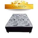 Ver imagem 1 de Cama Box Viuva Conjugada Ortopédico 128x188x43 (10cm)