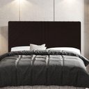 Ver imagem 4 de Cabeceira Cama Box Casal Queen Size Lisboa 160cm Marrom