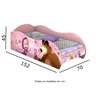 Mini cama Infantil Encantinho Marsha e o urso - 3