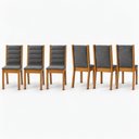 Ver imagem 2 de Kit 6 Cadeiras Estofadas para Mesa de Jantar Evelin