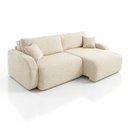 Ver imagem 2 de Sofá Cama Modular Orgânico Retrátil 4 Lugares 270cm Base Madeira Maciça Cancún