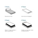 Ver imagem 2 de Colchão Casal Enrolado a Vácuo Molas Ensacadas Masterpocket Night And Day Bed In Box 026 (