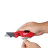 Estilete Lâmina Trapezoidal Dobrável Tipo Canivete Milwaukee 48-22-1505 Fastback 6 em 1 com Bit 1/4" - 5