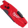 Estilete Lâmina Trapezoidal Dobrável Tipo Canivete Milwaukee 48-22-1505 Fastback 6 em 1 com Bit 1/4" - 6