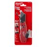 Estilete Lâmina Trapezoidal Dobrável Tipo Canivete Milwaukee 48-22-1505 Fastback 6 em 1 com Bit 1/4" - 7
