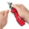 Estilete Lâmina Trapezoidal Dobrável Tipo Canivete Milwaukee 48-22-1505 Fastback 6 em 1 com Bit 1/4" - 2