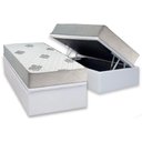 Ver imagem 1 de Cama Box Baú Solteiro + Colchão Ortopédico Inovaflex Comfort Premium