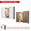 Ver imagem 6 de Guarda Roupa Juvenil Mdf Madesa Com Espelho Branco Rustic