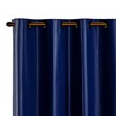 Ver imagem 3 de Cortina Daily Blackout PVC Varão 1,5m 2,20MX1,30m Sala Quarto Azul Marinho Casa Scarpa