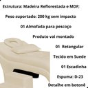 Ver imagem 3 de Maca Estofada Estética Botonê 80 Cm Sobrancelha Cilios