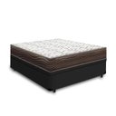 Ver imagem 2 de Cama Box Baú Casal Preto Colchão Iso 150 D45 - Ortobom
