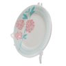Prato Decorativo Cerâmica Bloom com Suporte Transparente para Mesa 19cm - 2