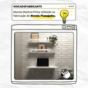 Ver imagem 6 de Conjunto com 1 Escrivaninha Suspensa e 2 Prateleiras 60cm Branco