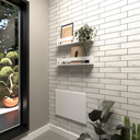 Ver mais imagens de Kit com 1 Escrivaninha Suspensa 60cm e 2 Prateleiras 