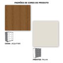 Ver imagem 5 de Cômoda Enseada 04 Gavetas Móveis Rimo - Jequitibá/palha