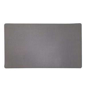 Tapete para Cozinha Premier Liso Cinza 0,46X0,76M - Niazitex