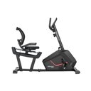 Ver imagem 3 de Bicicleta Ergométrica Horizontal com 8 Níveis de Resistência Black Edition HX1 Preta e Vermelha