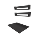 Ver imagem 6 de Kit com 1 Escrivaninha Suspensa 100cm e 2 Prateleiras