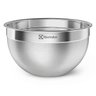 Conjunto de Bowls Tigelas de Inox com Tampa Plástica - 4