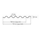 Ver imagem 4 de Telha Polipropileno 2.44m X 1.10m Ondulada Translúcida Atco