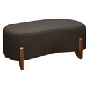 Ver imagem 1 de Banqueta Decorativa Orgânica Puff Thor 100cm para Sala e Quarto Bouclé:marrom